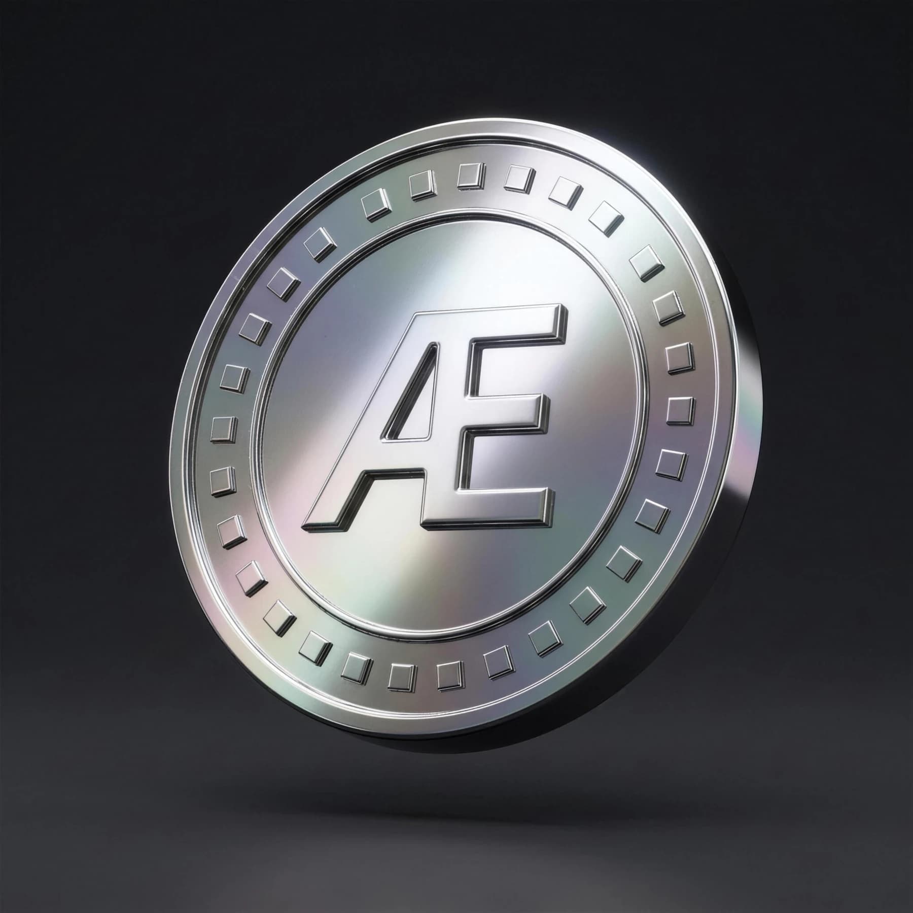 The Æthelstan medallion, a chromium AE coin